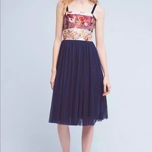 SALE Athropologie Moulinette Soeurs dress navy 4